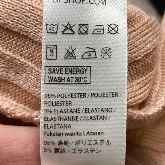 TOPSHOP Ribbed Crop Tee - Picture 8 of 8